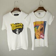 E423b [セット] HYSTERIC GLAMOUR ヒステリックグラマー 半袖シャツ フリーサイズ S ロゴ 綿100% 計5点 | トップス G_画像3