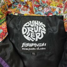 N350b [人気] PUNKDRUNKERS パンクドランカーズ ナイロンジャケット XL パープル うまい棒 コラボ | アウター K_画像3