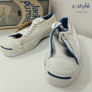 E614b [未使用品] CONVERSE コンバース JACK PURCELL CLASSIC/CANVAS 17234 6・1/2 ホワイト系 スニーカー ジャックパーセル | シューズ K