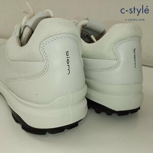 E604b [人気] ECCO エコー Biom Hybrid 3 ゴルフシューズ EU41 ホワイト 155844 ゴルフ用品 | G