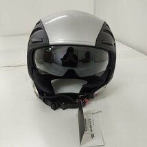 E631c [未使用品] BMW ビーエムダブリュー AirFlow2 ジェットヘルメット 58/59 チタンシルバーメタリック エアフロー | その他 NX_画像2