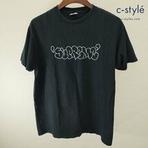 E665a [人気] SUPREME シュプリーム Tシャツ JA Tee L ブラック ロゴ 半袖 | トップス G_画像1