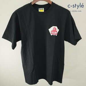 E655a [人気] A BATHING APE アベイシングエイプ Tシャツ 半袖 L ブラック トランプ 日本製 綿100% | トップス G