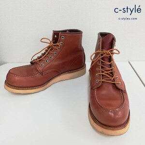 N720b [人気] REDWING レッドウィング ブーツ 8・1/2E ブラウン 8875 レザー | シューズ G