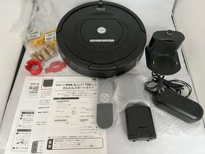 【訳アリ】ジャンク ロボット掃除機 ルンバ 770 ブラック 外箱あり Robot Roomba 中古品