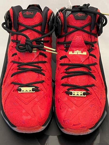 NIKE LEBRON XII EXT ナイキ レブロン ユニバーシティレッド 748861-600メンズ シューズ 28.5cm