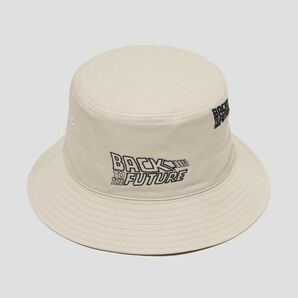 グラニフ　バックトゥザフューチャー ロゴ　バケットハット　帽子