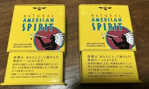 アメリカンスピリット　 非売品 アメスピ　タバコ缶　缶ケース　2個セットタバコ缶ケース 