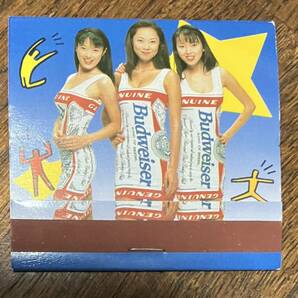 Budweiser Carnival バドガールマッチ箱 バドワイザーカーニバル希少品