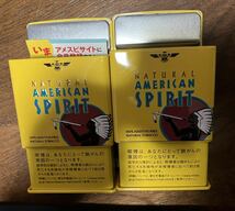 アメリカンスピリット　 非売品 アメスピ　タバコ缶　缶ケース　2個セットタバコ缶ケース _画像4