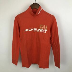 JACK BUNNY ジャックバニー 長袖 Tシャツ キッズ 140サイズ オレンジ カジュアル スポーツ トレーニング golf ゴルフ ウェア FA320