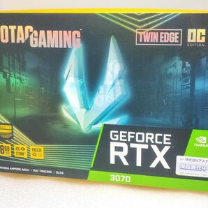 【動作確認済】ZOTAC GAMING GeForce RTX 3070 LHR