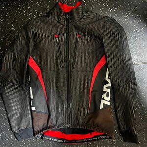 PEARL IZUMI(パールイズミ) ウインドブレークジャケット　Sサイズ　ロードバイク　黒ブラック ウインター冬用 長袖裏起毛