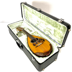 [ ultra rare / finest quality beautiful goods ]T.Ochiai.. Tadao made high class hand . mandolin 1976 year made Mandolin Mandora stringed instruments 