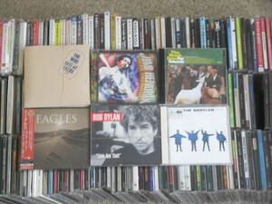 洋楽 CDアルバム 大量まとめて180枚セット ／ BEATLES、BOB DYLAN、EAGLES、JIMI HENDRIX、THE WHO、BEACH BOYS、THE CLASH、POLICE 他