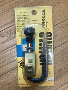  old car light switch 6 terminal type 2 -step drawer type .. trim type hill three industry made Hakosuka Sanitora Cherry new goods unused that time thing 