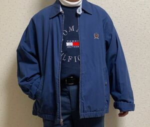 【ヴィンテージ古着】90's TOMMY HILFIGER/トミーヒルフィガー スイングトップ