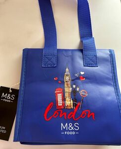 M&S ランチバッグ　保冷　エコバッグ　海外限定