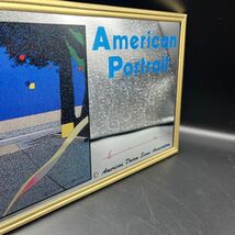 希少 80's ヴィンテージ☆鈴木英人 パブミラー☆Ford☆American Portrait Dream EIZIN SUZUKI アメリカン 80年代 鏡 ミラー インテリア_画像3