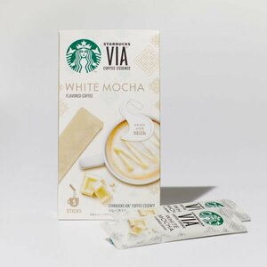 3 box set * Starbucks vi a coffee essence 2024 white mocha 5 pcs insertion .