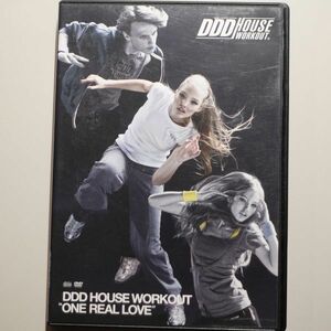 DDD HOUSE WORKOUT ONE REAL LOVE/ DVD+CD / ハウスワークアウト ストリートダンス　ダンスエクササイズ