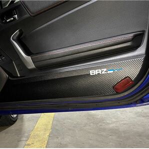 スバル BRZ ZC6 ドアキックマット キックガード キズ防止【E90】の画像5