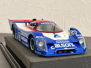 HASEGAWA 1/24 CALSONIC NISSAN R91CP + SAKATU C-CAR CHASSIS 組立完成品