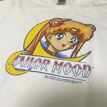 vintage SAILOR MOON anime tee ビンテージ 古着 Tシャツ 半袖Tシャツ ホワイト セーラームーン アニメtシャツ 90s 1999年 XLサイズ USA製_画像8