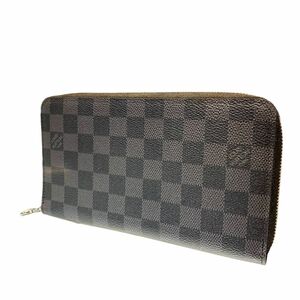 【中古】LOUIS VUITTON ルイ・ヴィトン ジッピー・オーガナイザー N60111 ダミエ・グラフィット メンズ財布 23042978 RD