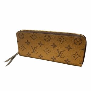 【中古】LOUIS VUITTON ルイ・ヴィトン ポルトフォイユ・クレマンス M82336 モノグラム・リバース 財布 23041484 RD