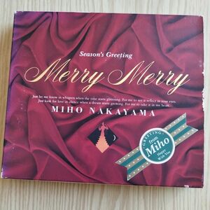 【値下げ】（美品）中山美穂・Marry　Marry（アルバムCD）