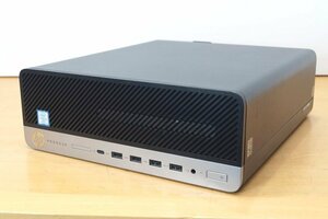 hp PRODESK 600 G5 SF i5-9500-3GHz/6Core/8GB/HDD500GB/DVDML/W11P64 高性能コンパクトワークステーション!