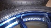 YOKOHAMA ADVAN Racing RZⅡ 19×10J 5H 114.3 +35 IBR レーシングインディゴブルー POTENZA S007A _画像6