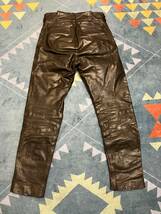 lewis leathers ルイスレザー ビンテージ　レザーパンツ　革パン　６０’S　_画像3