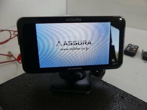 A2377 A CELLSTAR セルスター ASSURA AR-W51GA GPS レーダー 探知機 2016年 リモコン AR-C14A