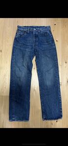 Levi'sリーバイス501XX 赤耳ビッグＥ美品サイズ記号W33L36made in USA 人気のバレンシア工場90年代