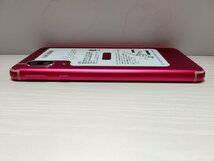 　★【39207WM】 ジャンク docomo SH-02M SHARP AQUOS sense3 ディープピンク SIMトレー破損 1円 ! 1スタ !_画像4