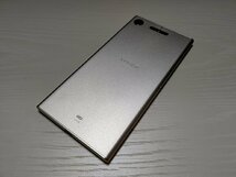 　★【39209WM】 ジャンク au SOV36 SONY Xperia XZ1 ウォームシルバー SIMトレイ欠品 1円 ! 1スタ！_画像2