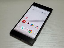 　★【39690WM】 ジャンク docomo SO-01H SONY Xperia Z5 グラファイトブラック SIMロック解除済 1円 ! 1スタ !_画像1