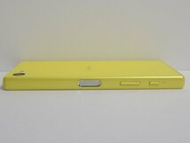 　★【38602WM】 ジャンク docomo SO-02H SONY Xperia Z5 Compact イエロー SIMロック解除済 1円 ! 1スタ !_画像6