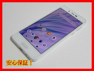 　★【38970WM】 ジャンク SH-M05 SHARP AQUOS sense lite ホワイト 国内版SIMフリー 1円 ! 1スタ !