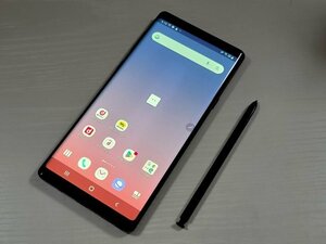 　★【39309WM】 ジャンク docomo SC-01L SAMSUNG Galaxy Note9 ミッドナイトブラック SIMロック解除済 1円！1スタ！