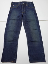 ■0328■リーバイス LEVIS デニム 503B W32 革パッチ 赤耳 BIG E ボタンフライ 日本製 ●_画像2