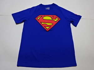 ■0304■アンダーアーマー UNDER ARMOUR 半袖機能Tシャツ UA ALTER EGO CORE SUPERMAN SM●