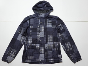 ■0306■ノースフェイス THE NORTH FACE ナイロンチェック柄 マウンテンパーカー S NPO1133 国内正規品●