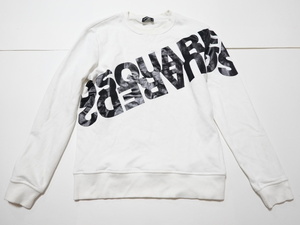 ■0309■DSQUARED2 ディースクエアード トレーナー スウェット M ●