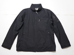 ■0310■BURBERRY BLACK LABEL バーバリーブラックレーベル 中綿 ジャケット M 黒 三陽商会●