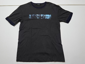 ■0328■BURBERRY BLACK LABEL バーバリーブラックレーベル 半袖Tシャツ 2 三陽商会 ●