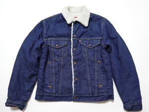 ■0330■MADE IN USA アメリカ製 米国製 リーバイス LEVIS ボア ジャケット Gジャン 38R 70608 9216●