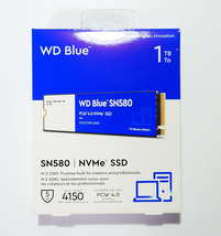 【新品】【未開封】WESTERN DIGITAL WD Blue SN580 NVMe WDS100T3B0E 1TB SSD【送料無料】_画像1